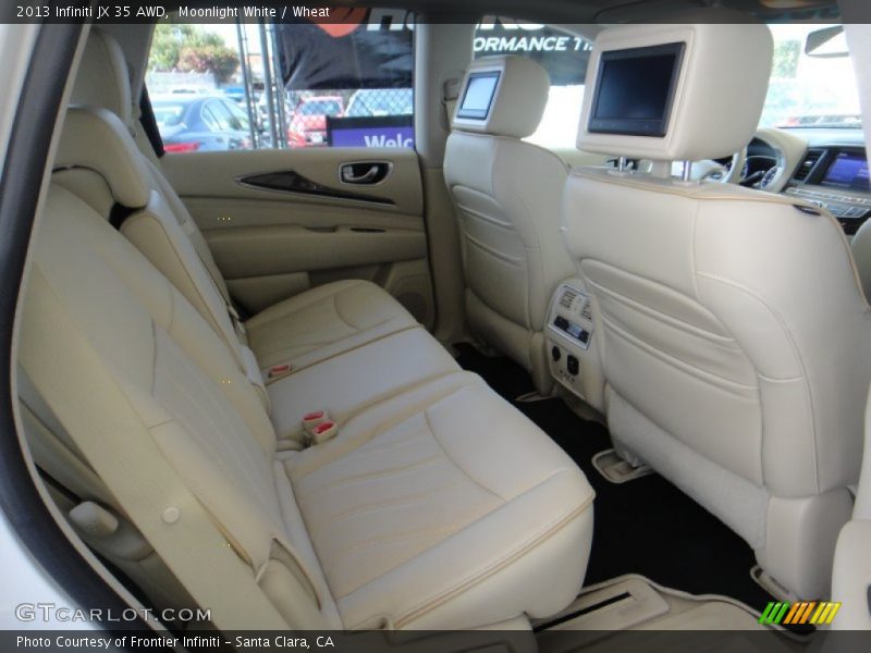Moonlight White / Wheat 2013 Infiniti JX 35 AWD