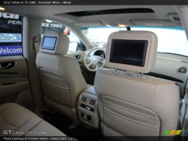 Moonlight White / Wheat 2013 Infiniti JX 35 AWD