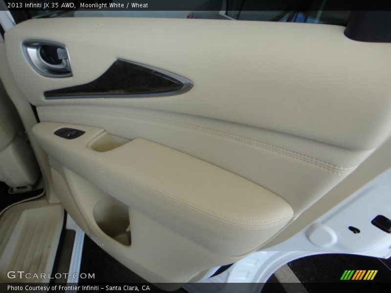 Moonlight White / Wheat 2013 Infiniti JX 35 AWD