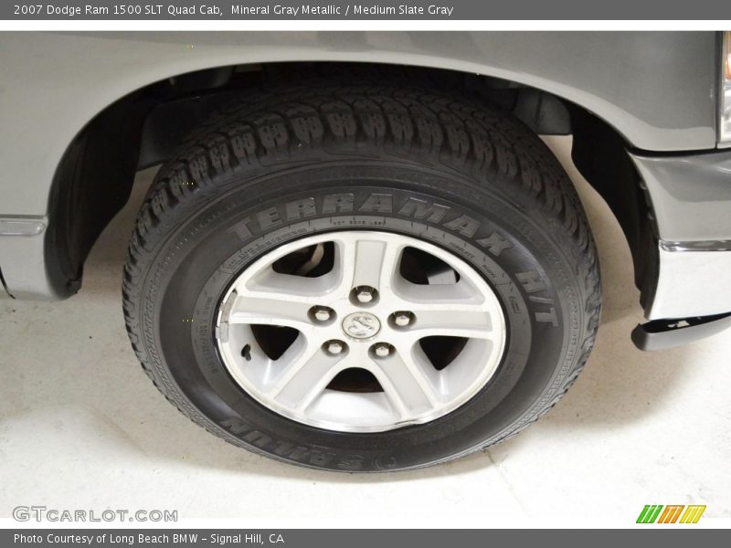 Mineral Gray Metallic / Medium Slate Gray 2007 Dodge Ram 1500 SLT Quad Cab
