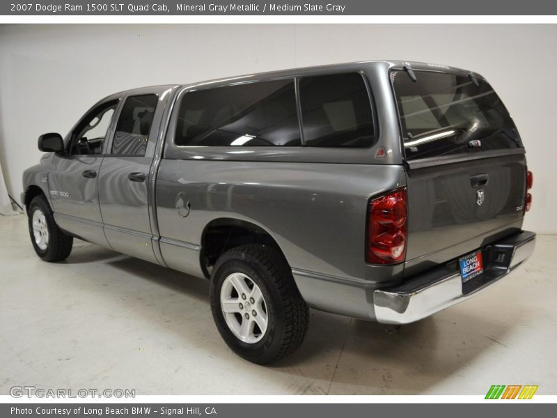 Mineral Gray Metallic / Medium Slate Gray 2007 Dodge Ram 1500 SLT Quad Cab