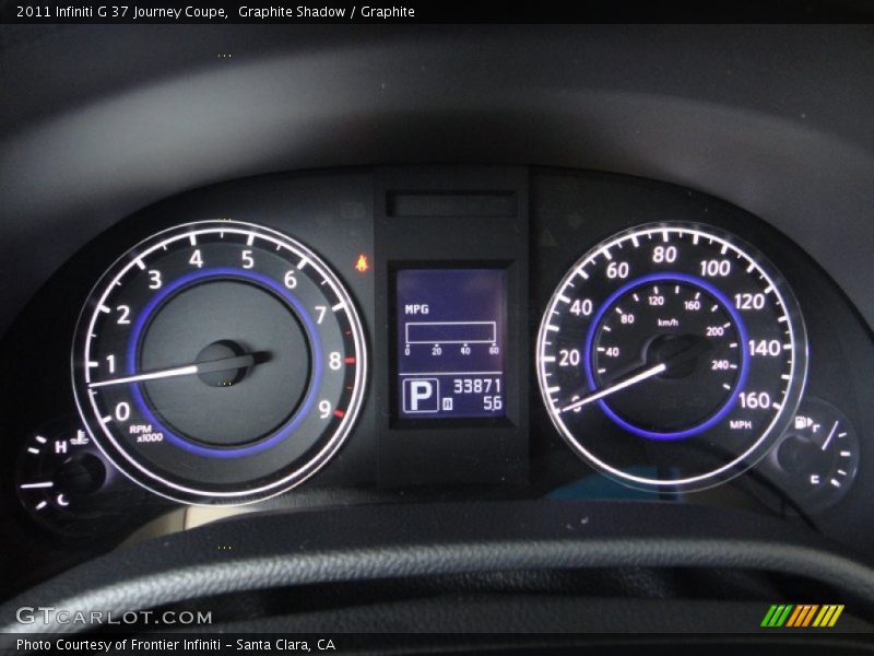 Graphite Shadow / Graphite 2011 Infiniti G 37 Journey Coupe