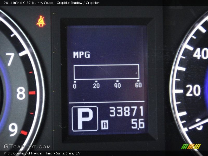Graphite Shadow / Graphite 2011 Infiniti G 37 Journey Coupe