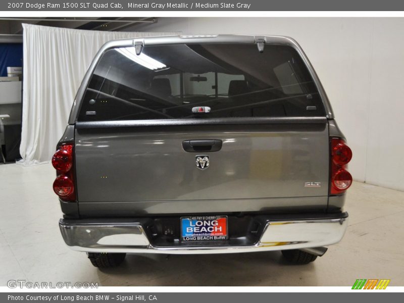 Mineral Gray Metallic / Medium Slate Gray 2007 Dodge Ram 1500 SLT Quad Cab