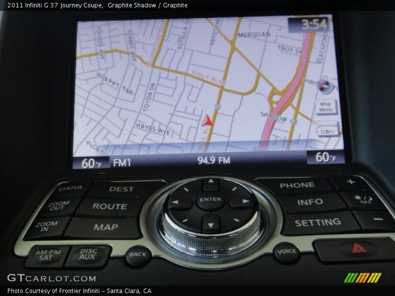 Graphite Shadow / Graphite 2011 Infiniti G 37 Journey Coupe