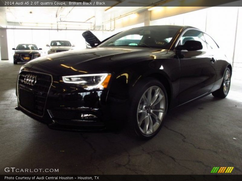 Brilliant Black / Black 2014 Audi A5 2.0T quattro Coupe