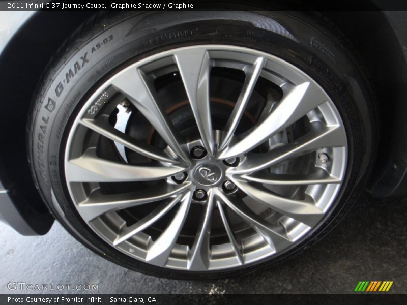 Graphite Shadow / Graphite 2011 Infiniti G 37 Journey Coupe