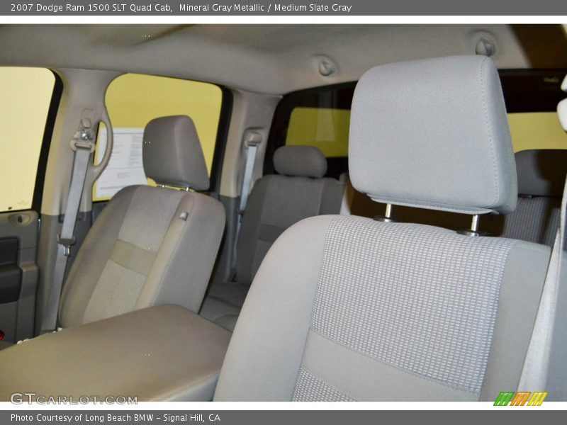 Mineral Gray Metallic / Medium Slate Gray 2007 Dodge Ram 1500 SLT Quad Cab