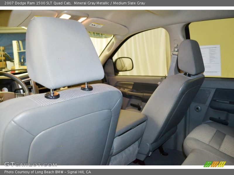 Mineral Gray Metallic / Medium Slate Gray 2007 Dodge Ram 1500 SLT Quad Cab