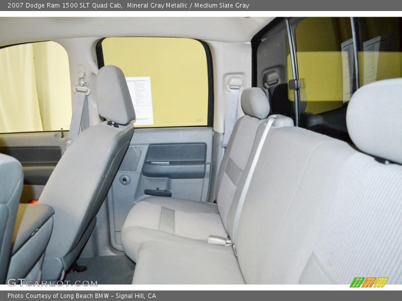 Mineral Gray Metallic / Medium Slate Gray 2007 Dodge Ram 1500 SLT Quad Cab