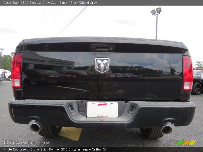 Black / Black/Diesel Gray 2014 Ram 1500 Express Crew Cab