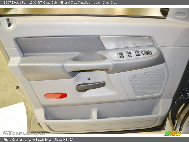 Mineral Gray Metallic / Medium Slate Gray 2007 Dodge Ram 1500 SLT Quad Cab
