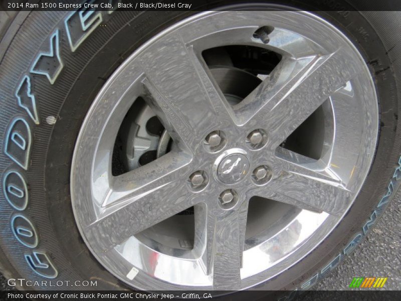 Black / Black/Diesel Gray 2014 Ram 1500 Express Crew Cab
