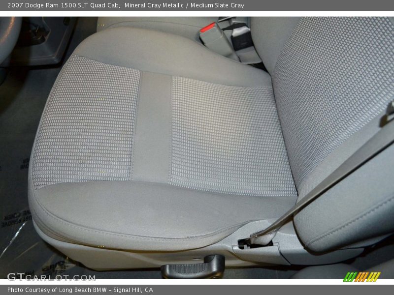 Mineral Gray Metallic / Medium Slate Gray 2007 Dodge Ram 1500 SLT Quad Cab