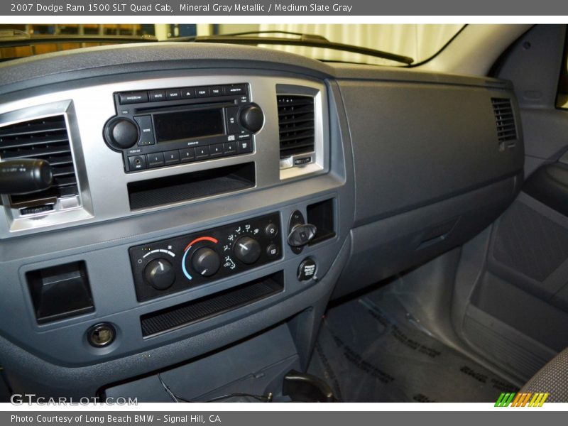Mineral Gray Metallic / Medium Slate Gray 2007 Dodge Ram 1500 SLT Quad Cab