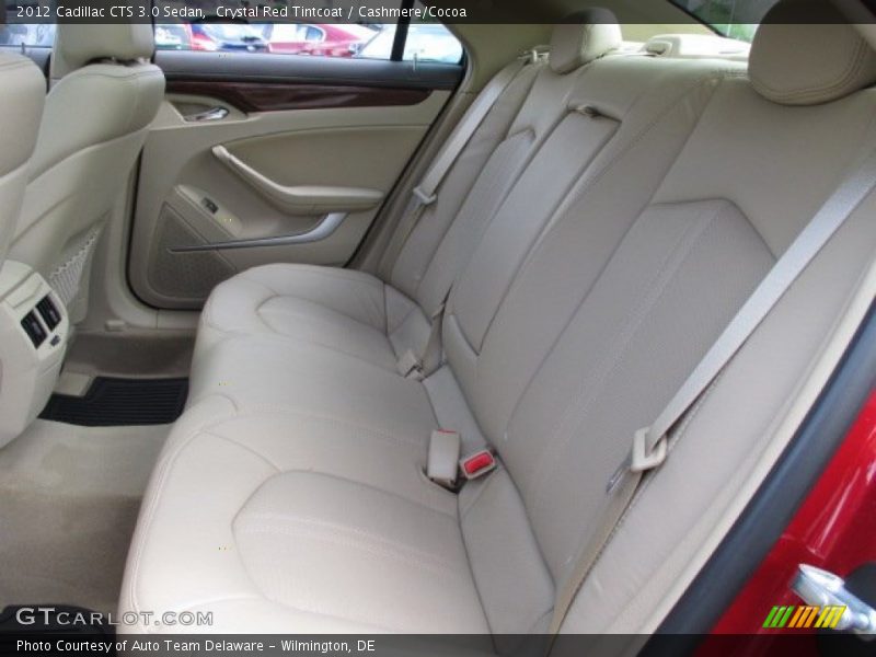 Crystal Red Tintcoat / Cashmere/Cocoa 2012 Cadillac CTS 3.0 Sedan