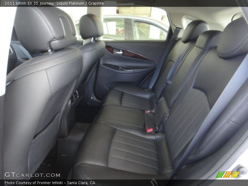 Liquid Platinum / Graphite 2011 Infiniti EX 35 Journey