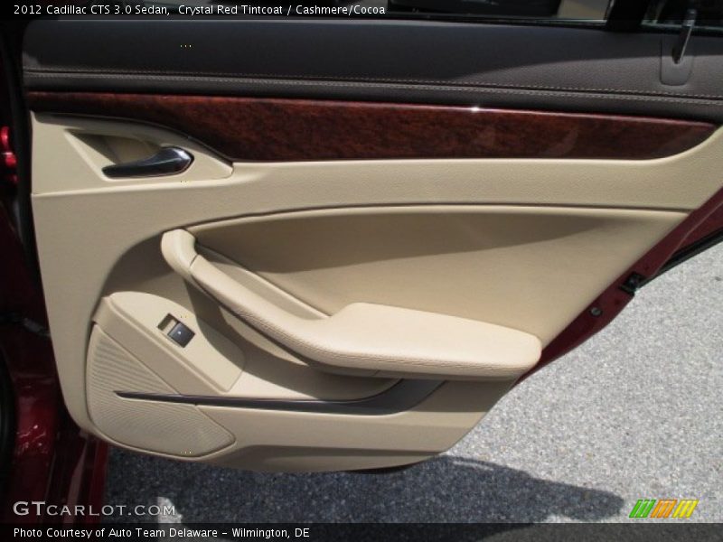 Crystal Red Tintcoat / Cashmere/Cocoa 2012 Cadillac CTS 3.0 Sedan
