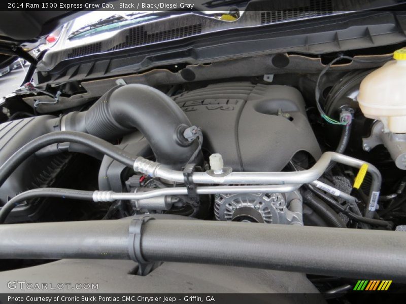 Black / Black/Diesel Gray 2014 Ram 1500 Express Crew Cab