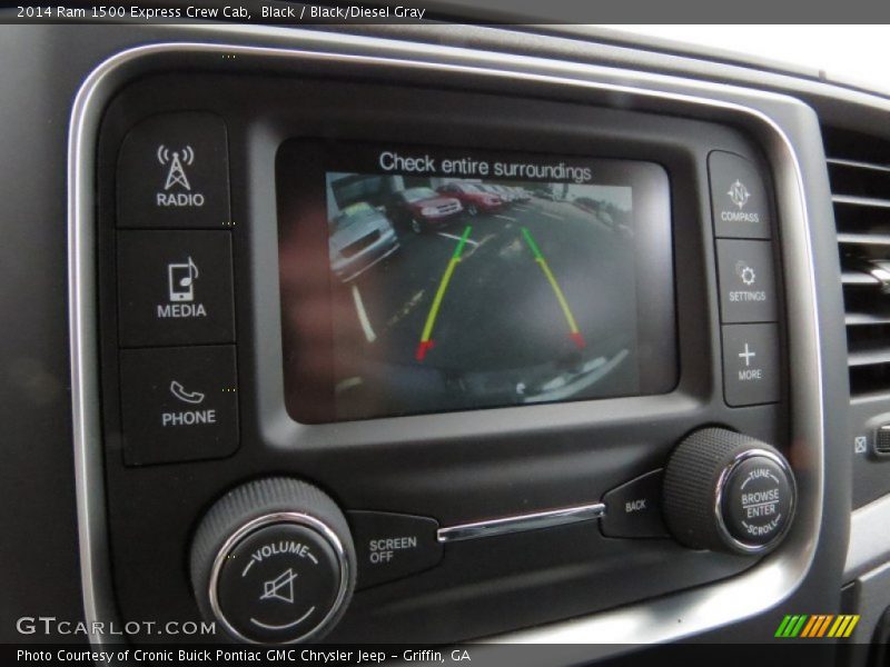 Black / Black/Diesel Gray 2014 Ram 1500 Express Crew Cab