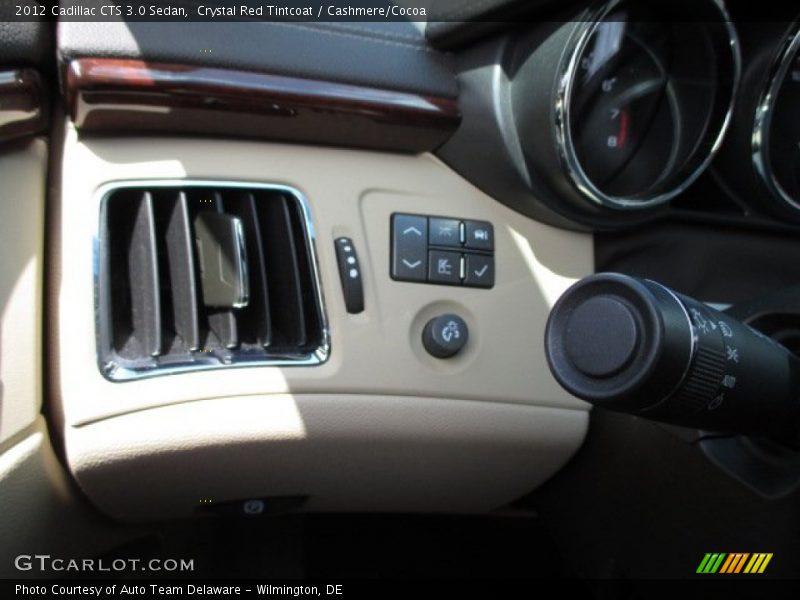 Crystal Red Tintcoat / Cashmere/Cocoa 2012 Cadillac CTS 3.0 Sedan