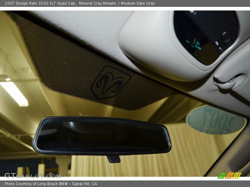 Mineral Gray Metallic / Medium Slate Gray 2007 Dodge Ram 1500 SLT Quad Cab