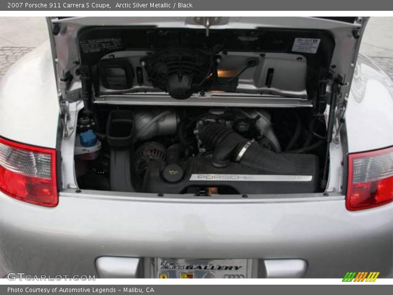 Arctic Silver Metallic / Black 2007 Porsche 911 Carrera S Coupe