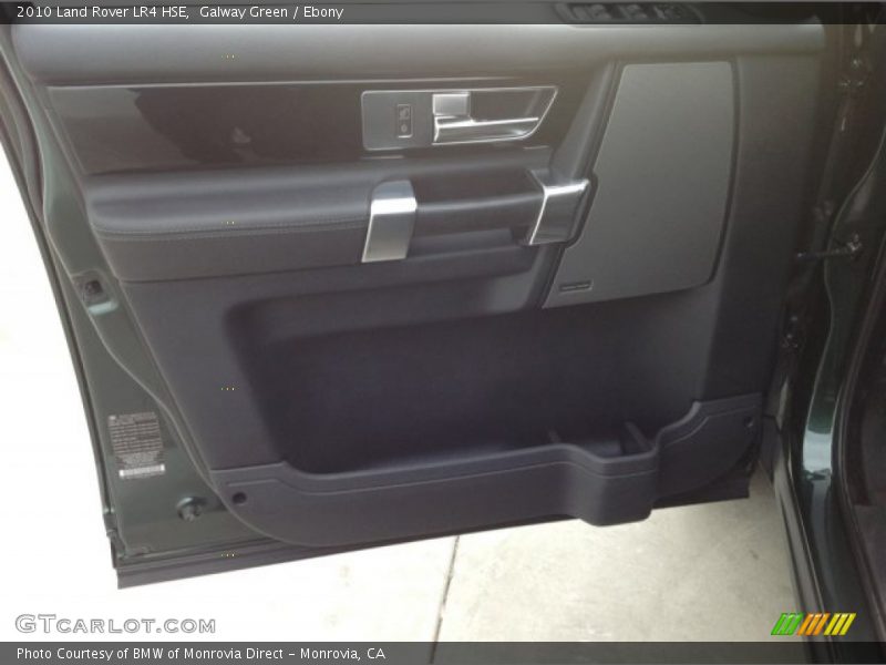 Galway Green / Ebony 2010 Land Rover LR4 HSE
