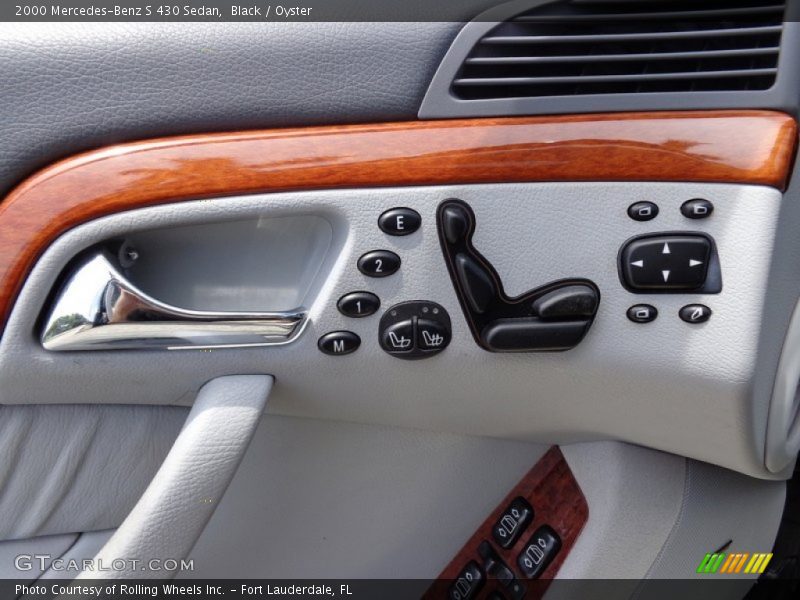 Controls of 2000 S 430 Sedan
