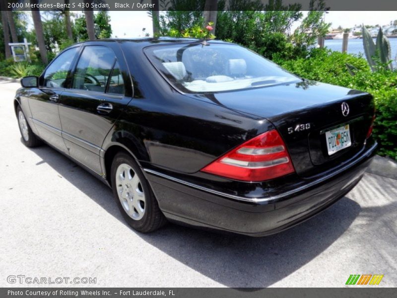 Black / Oyster 2000 Mercedes-Benz S 430 Sedan