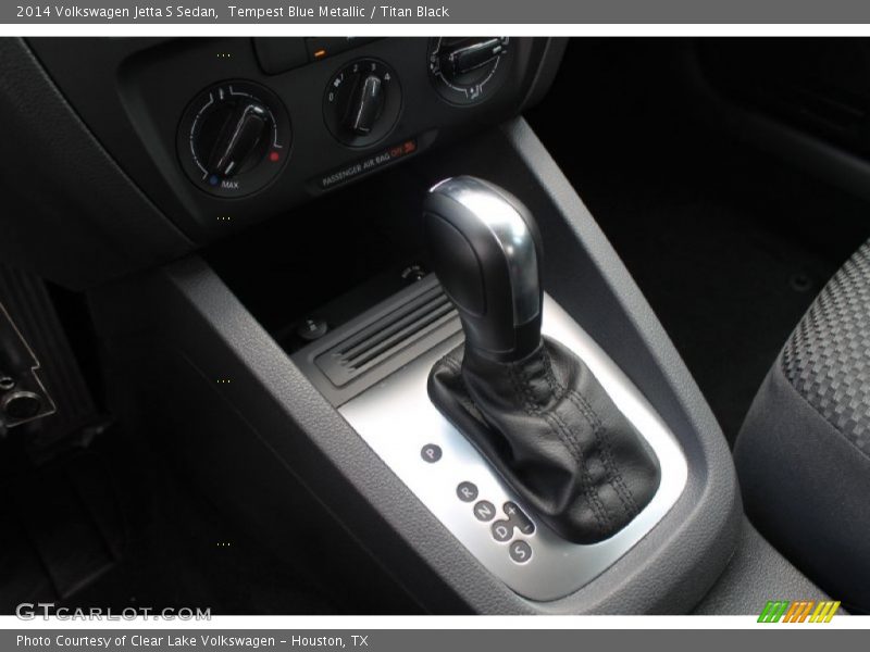 Tempest Blue Metallic / Titan Black 2014 Volkswagen Jetta S Sedan