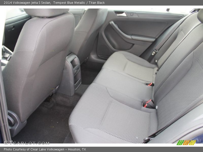Tempest Blue Metallic / Titan Black 2014 Volkswagen Jetta S Sedan