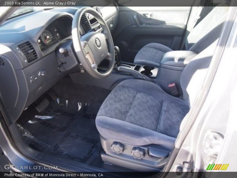 Alpine Gray / Gray 2003 Kia Sorento LX