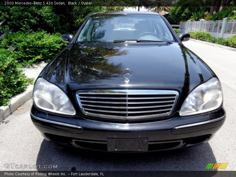 Black / Oyster 2000 Mercedes-Benz S 430 Sedan
