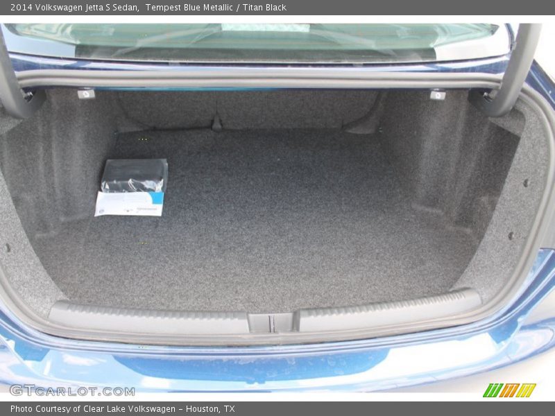 Tempest Blue Metallic / Titan Black 2014 Volkswagen Jetta S Sedan