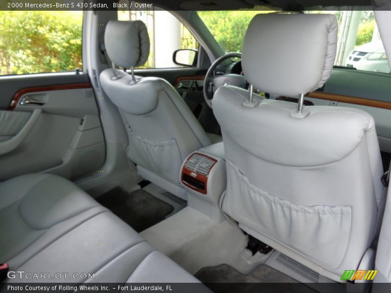 Black / Oyster 2000 Mercedes-Benz S 430 Sedan