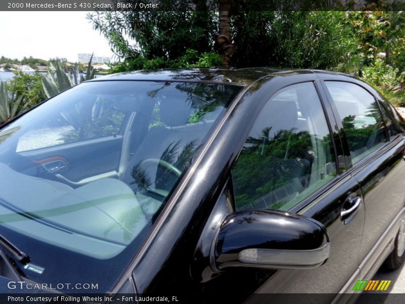 Black / Oyster 2000 Mercedes-Benz S 430 Sedan