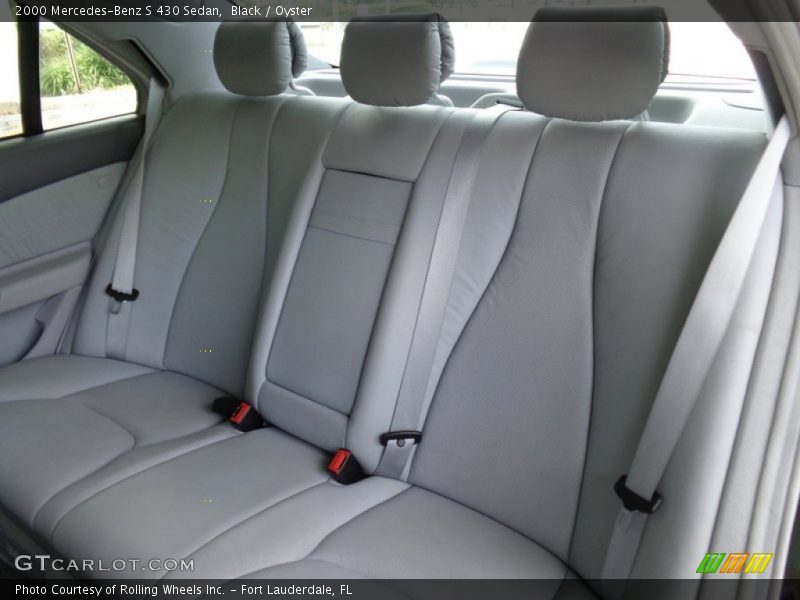 Black / Oyster 2000 Mercedes-Benz S 430 Sedan