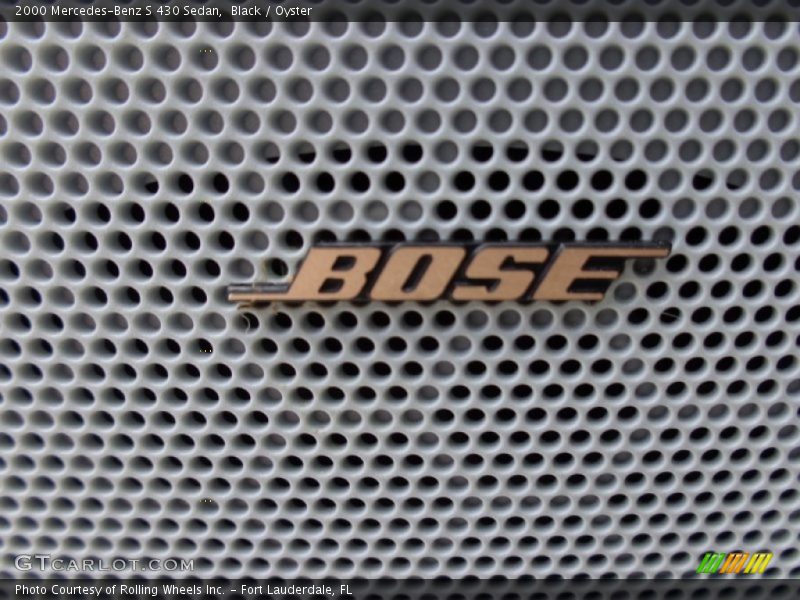 Black / Oyster 2000 Mercedes-Benz S 430 Sedan