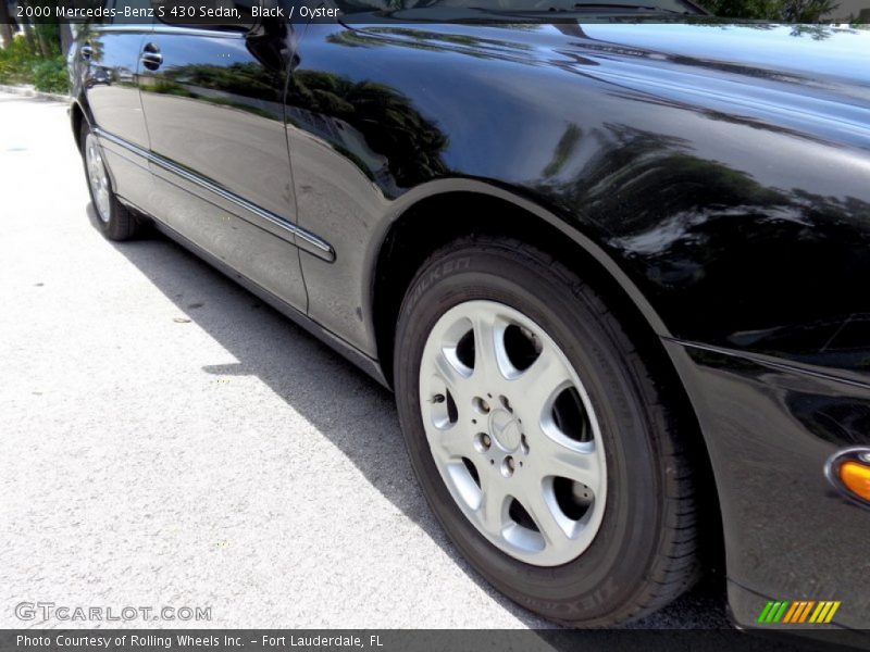 Black / Oyster 2000 Mercedes-Benz S 430 Sedan