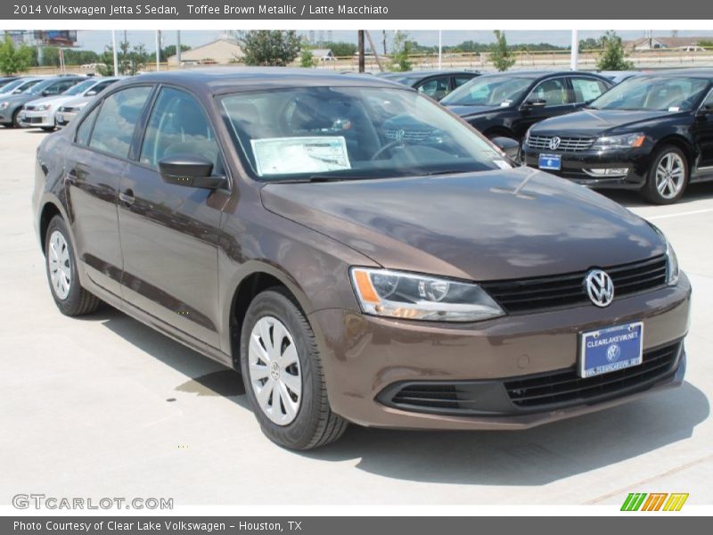 Toffee Brown Metallic / Latte Macchiato 2014 Volkswagen Jetta S Sedan