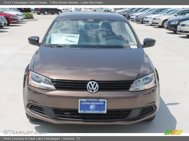 Toffee Brown Metallic / Latte Macchiato 2014 Volkswagen Jetta S Sedan