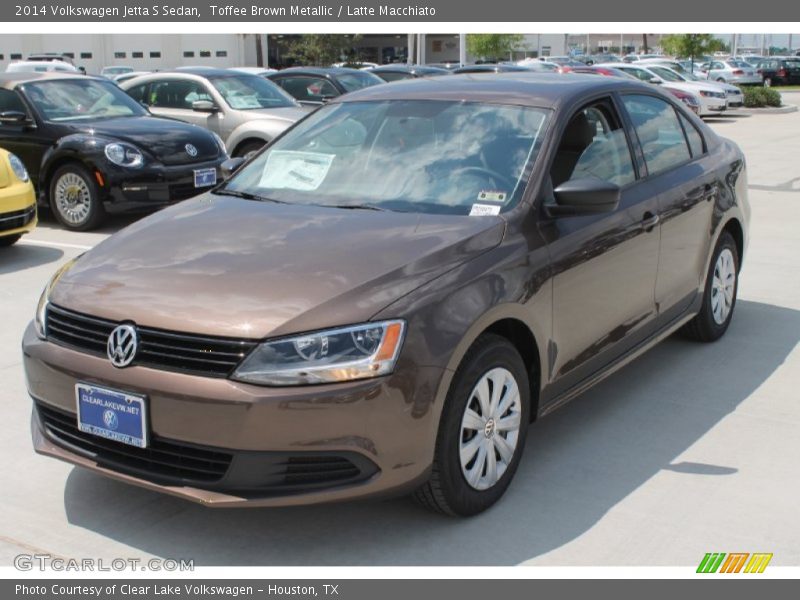 Toffee Brown Metallic / Latte Macchiato 2014 Volkswagen Jetta S Sedan