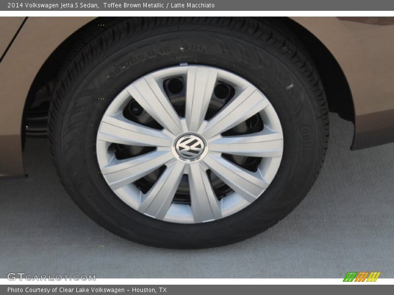 Toffee Brown Metallic / Latte Macchiato 2014 Volkswagen Jetta S Sedan