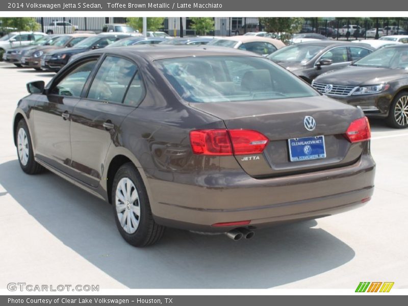 Toffee Brown Metallic / Latte Macchiato 2014 Volkswagen Jetta S Sedan