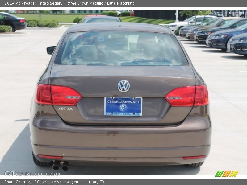 Toffee Brown Metallic / Latte Macchiato 2014 Volkswagen Jetta S Sedan