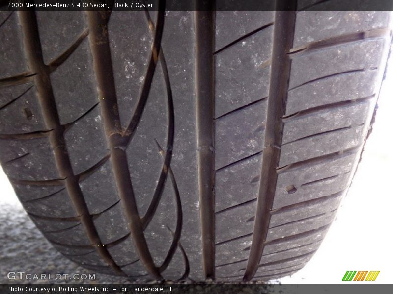 Black / Oyster 2000 Mercedes-Benz S 430 Sedan