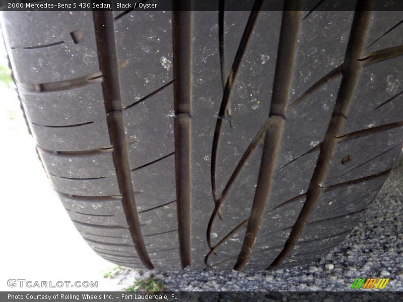 Black / Oyster 2000 Mercedes-Benz S 430 Sedan