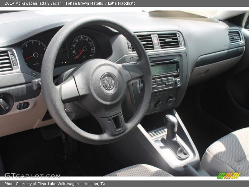 Toffee Brown Metallic / Latte Macchiato 2014 Volkswagen Jetta S Sedan