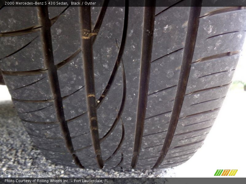 Black / Oyster 2000 Mercedes-Benz S 430 Sedan